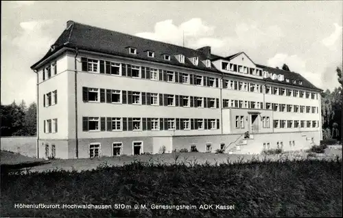 Ak Hochwaldhausen Grebenhain Hessen, Genesungsheim AOK
