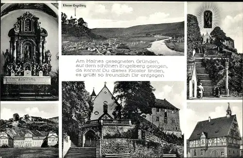 Ak Großheubach am Main Unterfranken, Kloster Engelberg