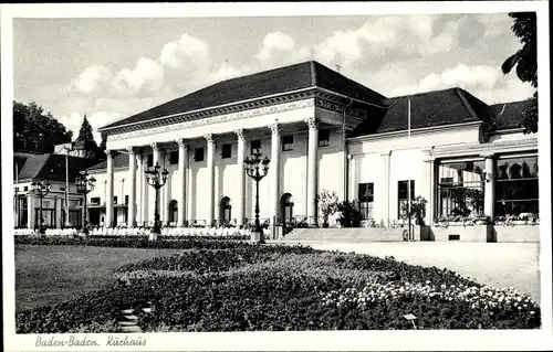 Ak Baden Baden am Schwarzwald, Kurhaus