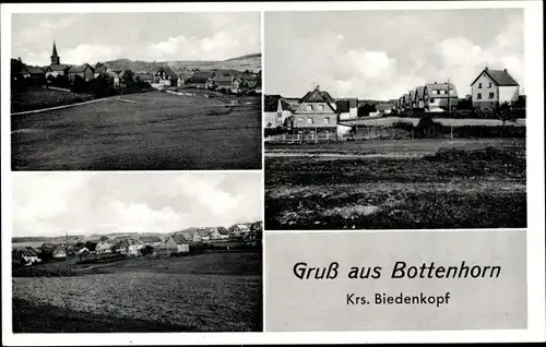 Ak Bottenhorn Bad Endbach Hessen, Panorama, Wohnsiedlung