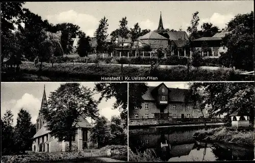 Ak Hanstedt I Hanstedt Landkreis Uelzen, Ortsansichten, Kirche