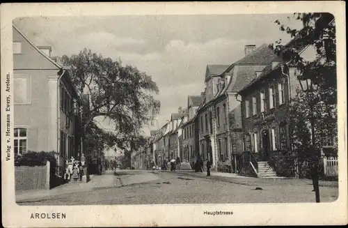 Ak Bad Arolsen in Hessen, Hauptstraße