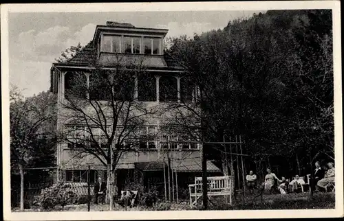 Ak Schwarzburg in Thüringen, Landhaus Waldesruh