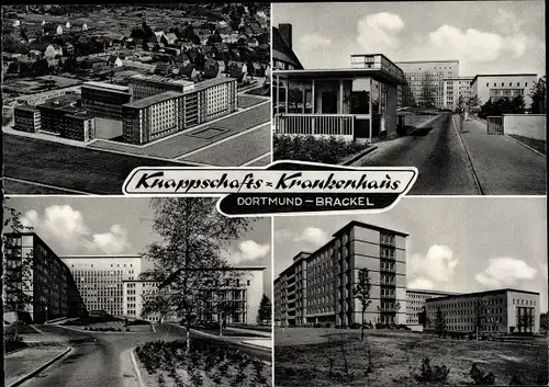 Ak Brackel Dortmund im Ruhrgebiet, Knappschafts Krankenhaus