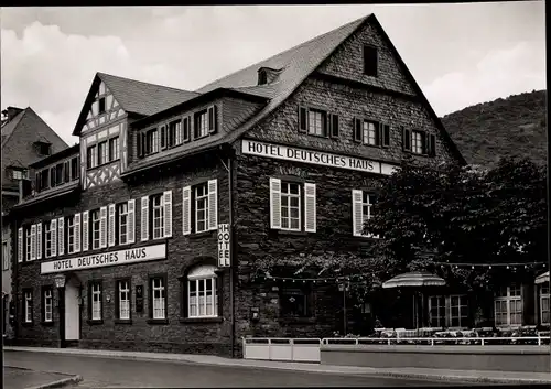 Ak Oberwesel am Rhein, Hotel Deutsches Haus