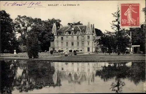 Ak Baillet Val d'Oise, Le Chateau