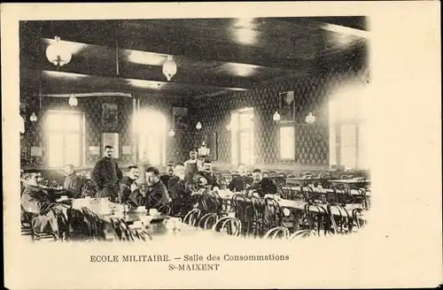 Ak St. Maixent Deux-Sèvres, Ecole Militaire, Salle des Consommations