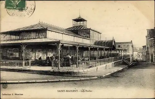 Ak St. Maixent Deux-Sèvres, Les Halles