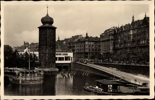 Ak Praha Prag Tschechien, Manes, Turm