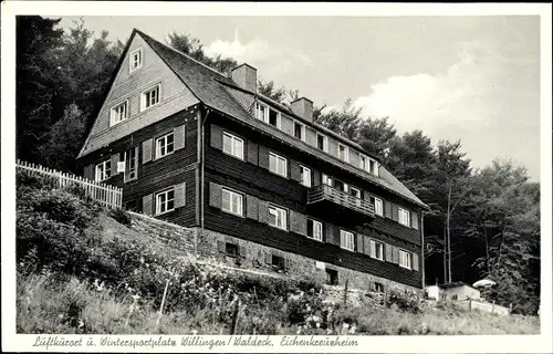 Ak Willingen Upland Waldeck, Eichenkreuzheim, Jugend und Erholungsheim