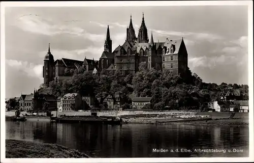 Ak Meißen an der Elbe, Albrechtsburg, Dom
