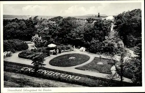 Ak Nordseebad Büsum, Strandhotel Erlengrund