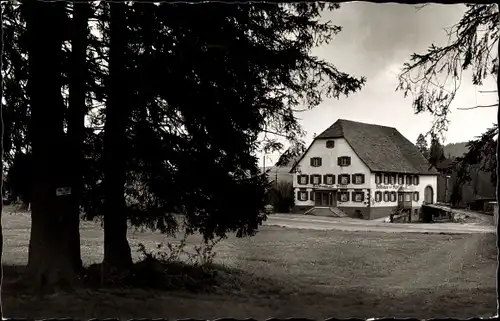 Ak Peterzell Stockburg St. Georgen im Schwarzwald, Gasthof und Pension zum Rößle