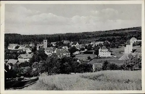 Ak Schömberg im Schwarzwald Württemberg, Totale
