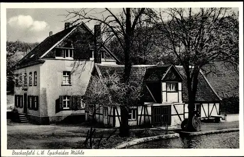 Ak Breckerfeld in Westfalen, Epscheider Mühle, Fachwerkhaus