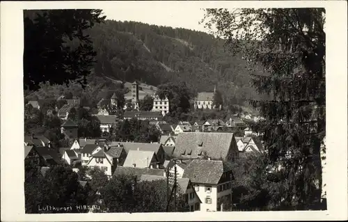 Foto Ak Hirsau Calw im Schwarzwald, Teilansicht, Vogelschau