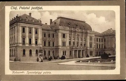 Ak Cluj Napoca Klausenburg Kolozsvar Rumänien, Palatul justitiei