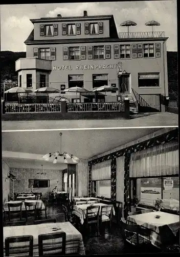 Ak Kamp Bornhofen am Rhein, Hotel Rheinpracht