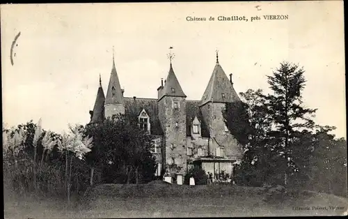Ak Vierzon Cher, Chateau de Chaillot