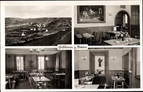 Ak Randersacker Landkreis Würzburg am Main Unterfranken, Gasthaus zum Bären, Inh. Fritz Morhard