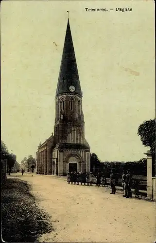 Ak Trévières Calvados, L'Eglise