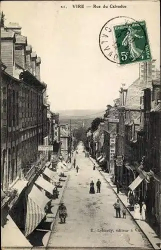 Ak Vire Calvados, Rue du Calvados