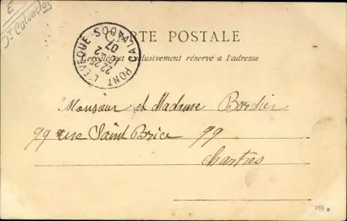 Ak Pont l'Eveque Calvados, Grande Rue