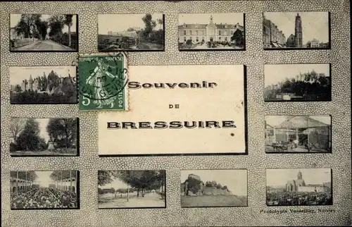 Ak Bressuire Deux Sèvres, Stadtansichten, Souvenir