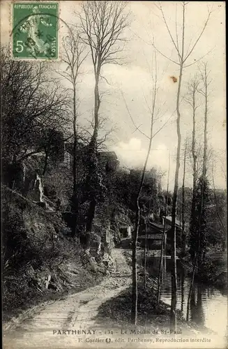 Ak Parthenay Deux Sèvres, Le Moulin de Saint Paul