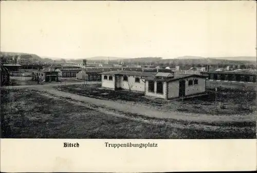 Ak Bitche Bitsch Lothringen Moselle, Truppenübungsplatz