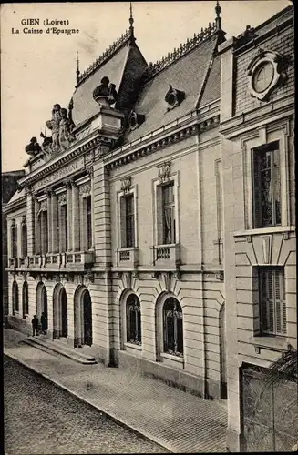 Ak Gien Loiret, La Caisse d'Epargne