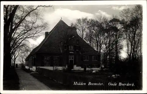 Ak Middenbeemster Midden Beemster Nordholland Niederlande, Oude Boerderij