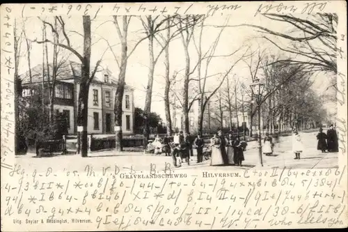 Ak Hilversum Nordholland Niederlande, Gravelandscheweg