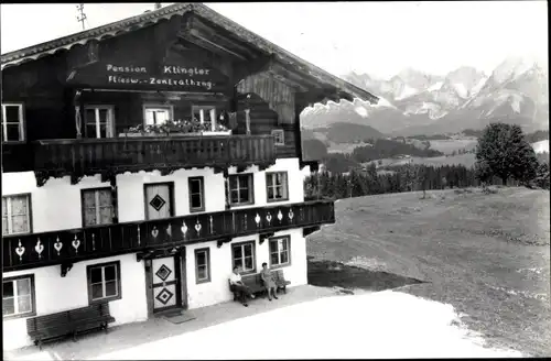 Foto Ak Westendorf in Tirol, Pension Klingler