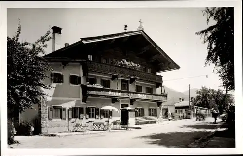 Ak Sankt Johann in Tirol, Gasthof Brücke