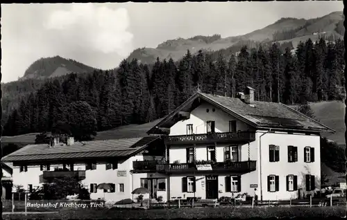 Ak Kirchberg in Tirol, Badgasthof Kirchberg