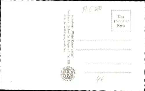 Ak Sankt Johann in Tirol, Gasthof zum Bären, Reisebüro, Hauptplatz