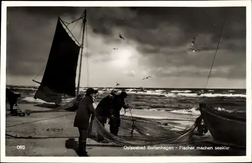 Ak Ostseebad Boltenhagen, Fischer