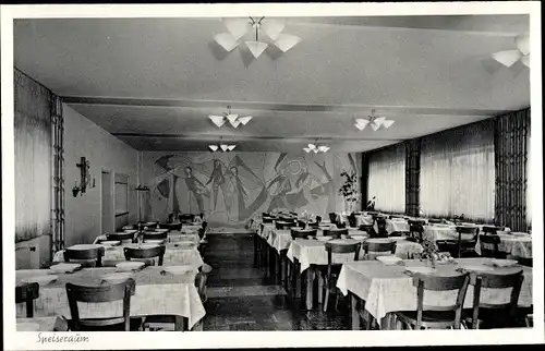 Ak Duisburg Ruhrgebiet, St. Bernardusstift, Kath. Jugendheim der Salesianer Don Boscos, Niederstr.