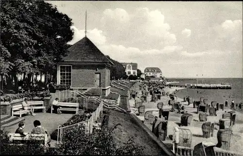 Ak Wyk auf Föhr Nordfriesland, Kurpromenade