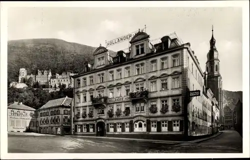 Ak Heidelberg am Neckar, Christliches Hospiz Holländer Hof, Leitung Frz. Jungmayr