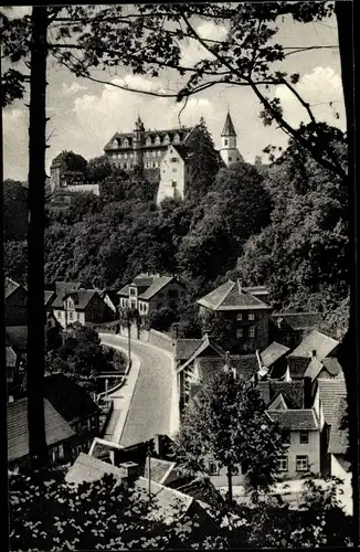 Ak Schönberg Bensheim an der Bergstraße, Teilansicht