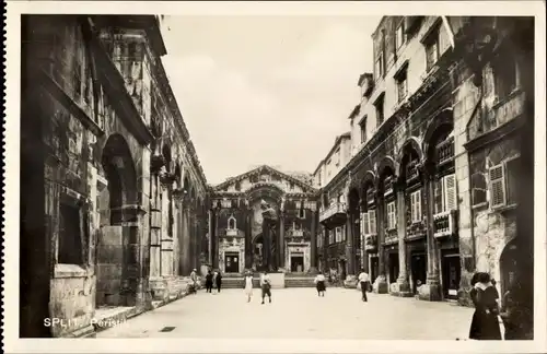 Ak Split Spalato Kroatien, Peristil