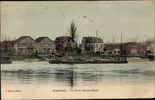 Ak Argenteuil Val d´Oise, Le Petit Gennevillers