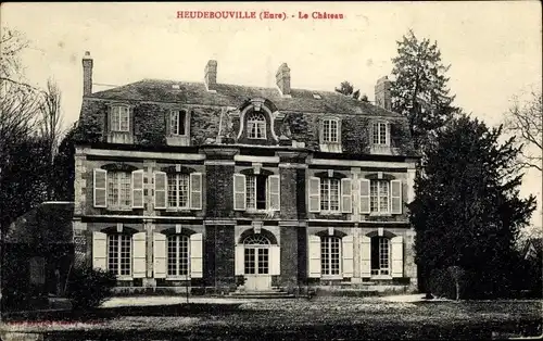 Ak Heudebouville Eure, Le Chateau