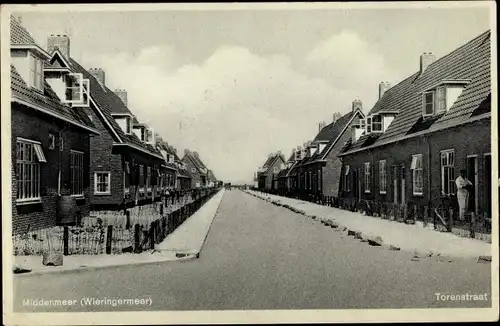 Ak Middenmeer Nordholland, Torenstraat