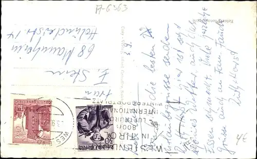 Ak Bichling Westendorf in Tirol, Blick auf den Ort mit Hoher Salve