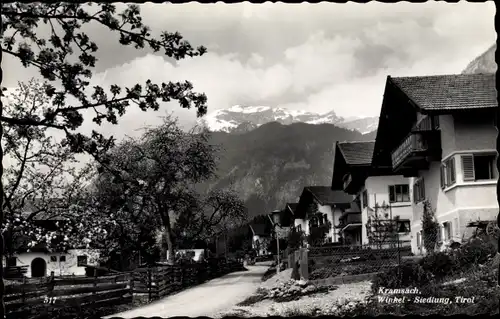 Ak Kramsach in Tirol, Winkel Siedlung