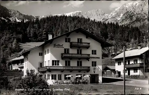 Ak Scheffau am Wilden Kaiser Tirol, Gasthof Wilder Kaiser