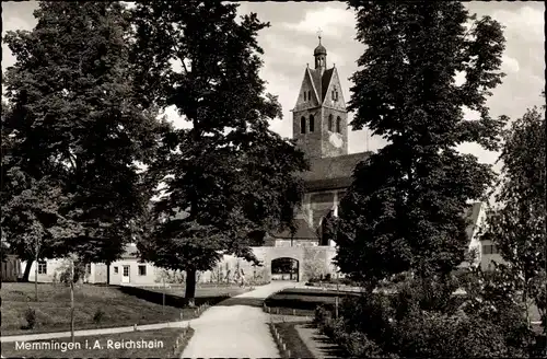 Ak Memmingen in Schwaben, Reichshain